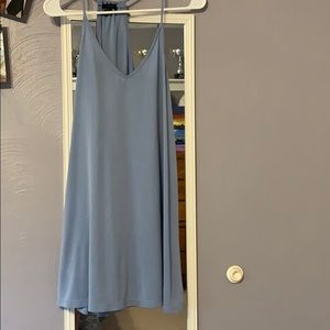 Only worn once! Baby blue loose summer dress